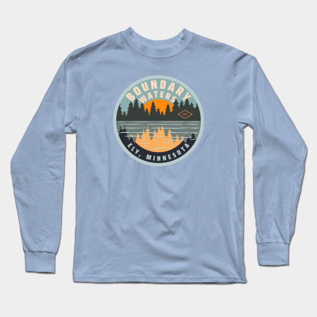 Boundary Waters Canoe Wilderness Area, Ely, Minnesota Long Sleeve T-Shirt by Spatium Natura